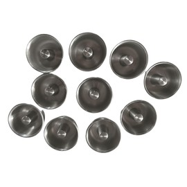 FOODWARE ROAD Molde Mini Rosca Curva Ø 10 cm Aluminio Jgo 10 Pzs