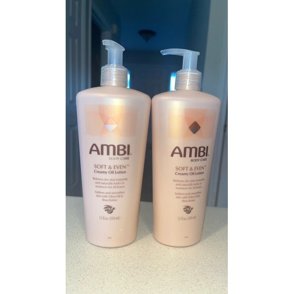 Ambi Skincare Soft & Even Creamy Oil Lotion New 2