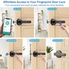 Gavdhe Fingerprint Door Lock Smart Fingerprint Door Knob with Keyless