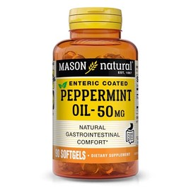 Mason Natural Aceite de Menta | Comodidad Gastrointestinal Natural | 90 Cápsulas Blandas