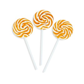 Gold Swirl Lollipop Sucker, Bulk Set of 48 Individually Wrapped Pops for Candy Buffets, Graduation Parties, Anniversaries & Weddings