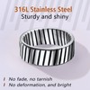 FindChic Men's Women's Stainless Steel Partner Ring as a Gift