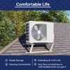 WeCooper Rooftop Mini Split Mounting Bracket 9000to24000BTU,Heavy Duty Adjustable Roof