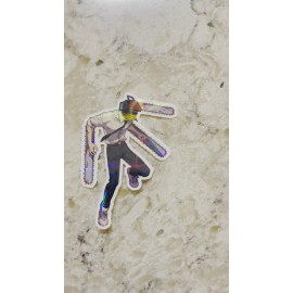 Sticker Surplus Chainsaw Man Sticker l Gloss or Holographic Laminate l Waterproof Decal - Medium - Holographic