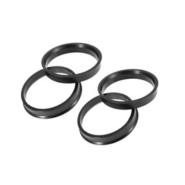 Partuto 4pcs Plastic 54.1mm to 60.1mm Car Centric Rings Wheel Bore Spacer Replacement