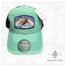 PM Outfitters Chattahoochee Water Ski Club Embroidered Patch Legacy Dashboard Trucker Hat