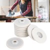 10pcs Angle Grinder Polishing Discs Wool Buffing Grinding Wheel Pads