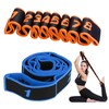 Hippodance Yoga Set, Yoga Stretch Strap with 8 Loops, Easy
