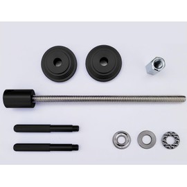 Auto-plaza Bicycle Bike Headset & Bottom Bracket Installation, Bike Removal Tool Bearing Press-in Tool for Headset BB Bottom Bracket Repair Parts Black