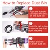 Cleptorize Dust Container for Dyson V12 Detect Slim/V10 Digital Slim