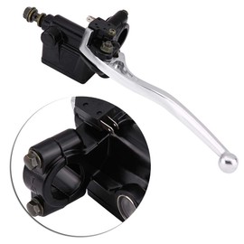 Brake Master Cylinder, 7/8 Inch Aluminium Alloy Motorcycle Front Brake Clutch H Master Cylinder Replacement for CB CBR250 MC19 VT250 MC20, #884