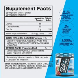 Bpi Clacarnitine - Cla Y L-carnitina, Sabor Sandía                                                                                                    