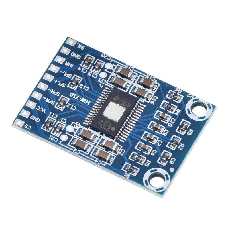 2pcs XH-M562 TPA3116D2 Digital Audio Amplifier DC 12V-24V 2x50W Dual