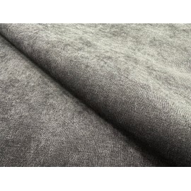 Upholstery Fabric - Charcoal Grey Chenille Heavy Weight Curtain Cushion Fabric