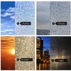 HIDBEA 3D Decorative Window Privacy Film Non-Adhesive Heat Control UV