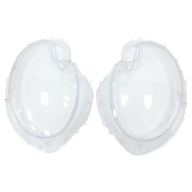NewYall Left and Right Clear Headlight Lens Shell Cover for Mini Cooper R56 2009-2013