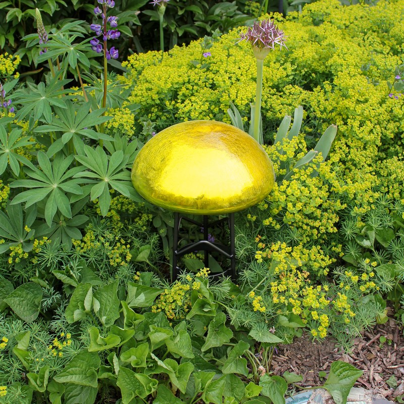 Achla Designs Toadstool, Yellow
