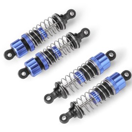 HAIBOXING 1/14 RC Shocks Aluminum Capped Filled Shocks 4pcs RC Parts for RC Cars HBX2105- Duel M22060+M22061