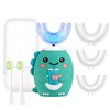 Cepillo de dientes eléctrico en forma de U para niños,