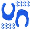 Qrity Pack of 20 Small Clip 3/8 Inch Locking Clips