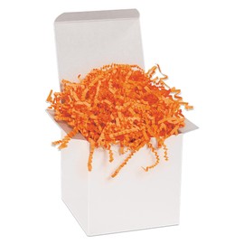 BOX USA Crinkle Paper 10 lb. Orange, 10-Pack | Packaging Paper for Shipping, Moving, and Storage Supplies