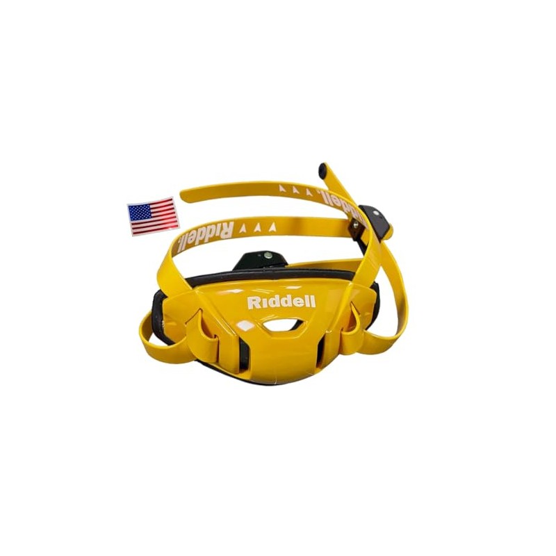 Riddell SpeedFlex Hard Cup Cam-Loc Chinstrap + US Flag Helmet