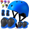 Juego de casco de bicicleta para niños pequeños, casco de