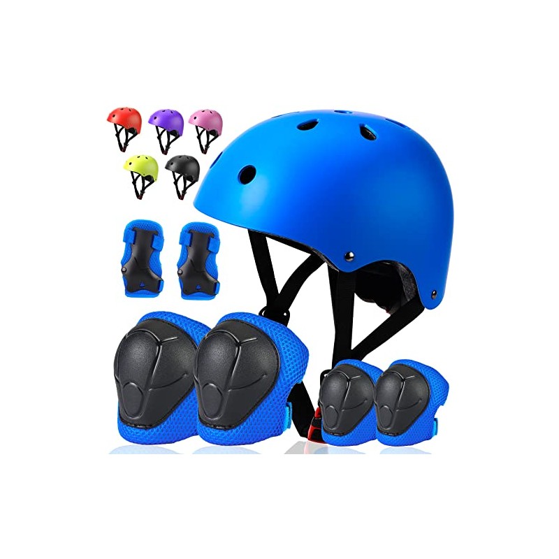 Juego de casco de bicicleta para niños pequeños, casco de