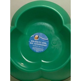 Unbranded Non-Skid 8" Pet Bowl Water Food Dish Shamrock  ~ Dog ~ Cat ~ Bunny ~ Guinea Pig