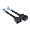 RONGPAS Snow Plow 13 Pin Harness Connector Pigtail Repair Kit