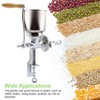 Corn Grinder with High Hopper, Grain Mill, Manual Grinder For