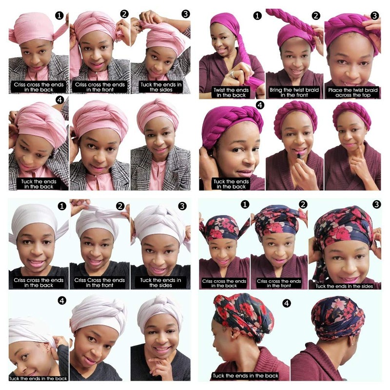 Ankara - Diadema con estampado africano suave para cabeza de