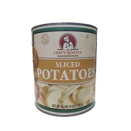 Chef's Quality Chefs Quality Sliced Potatoes - 6 LB NET WT 110 OZ