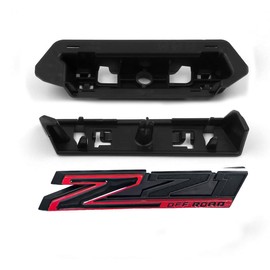 1 Grille Z71 Off Road Front Emblem 3D Badge Compatible with 2019-2025 Silverado Tahoe Suburban RST 1500 HD 2500 HD 3500HD 84384428 Offroad (Redline)