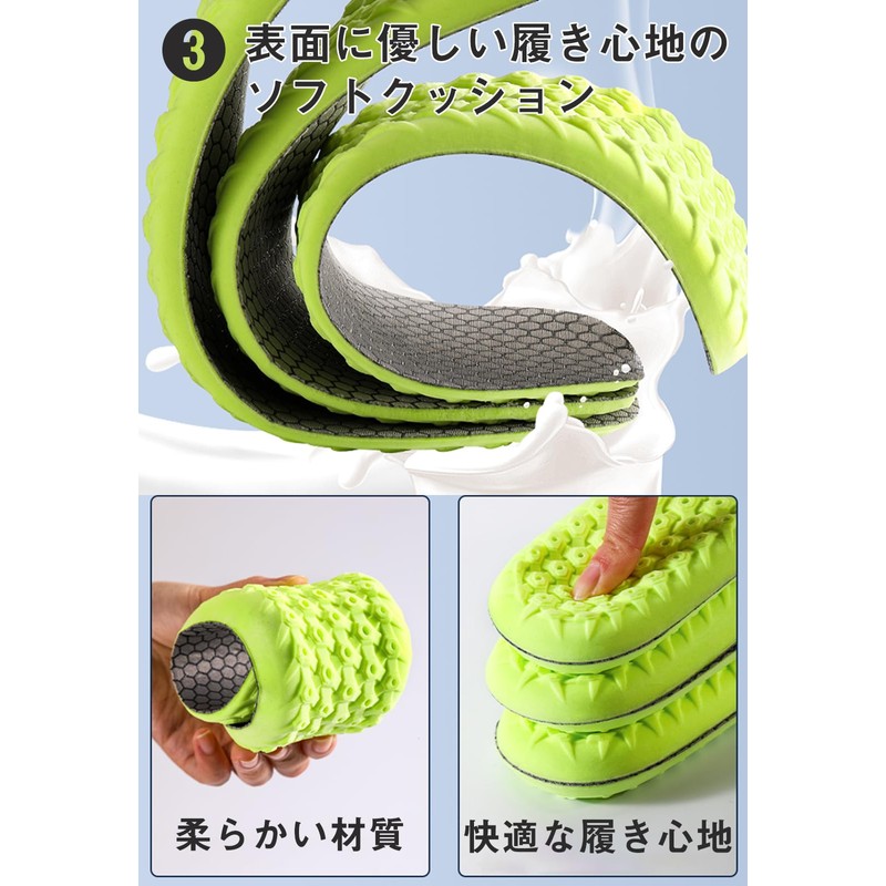 (Physical The's Supervision) Insole, Arch Support, 3D Design, Arch Support,