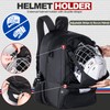 GoHimal Lacrosse Bag Extra Large Lacrosse Backpack with Tow Stick