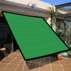 Sun Shade Outdoor Rectangle Shade Sail with 8m Rope Non-Woven