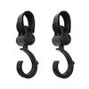 Stroller Hooks for Bags & Accessories – 360° Rotating Double