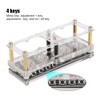 IN‑12 LED Tube Clock 4‑Bit Seven‑Color RGB LED Digital Nixie