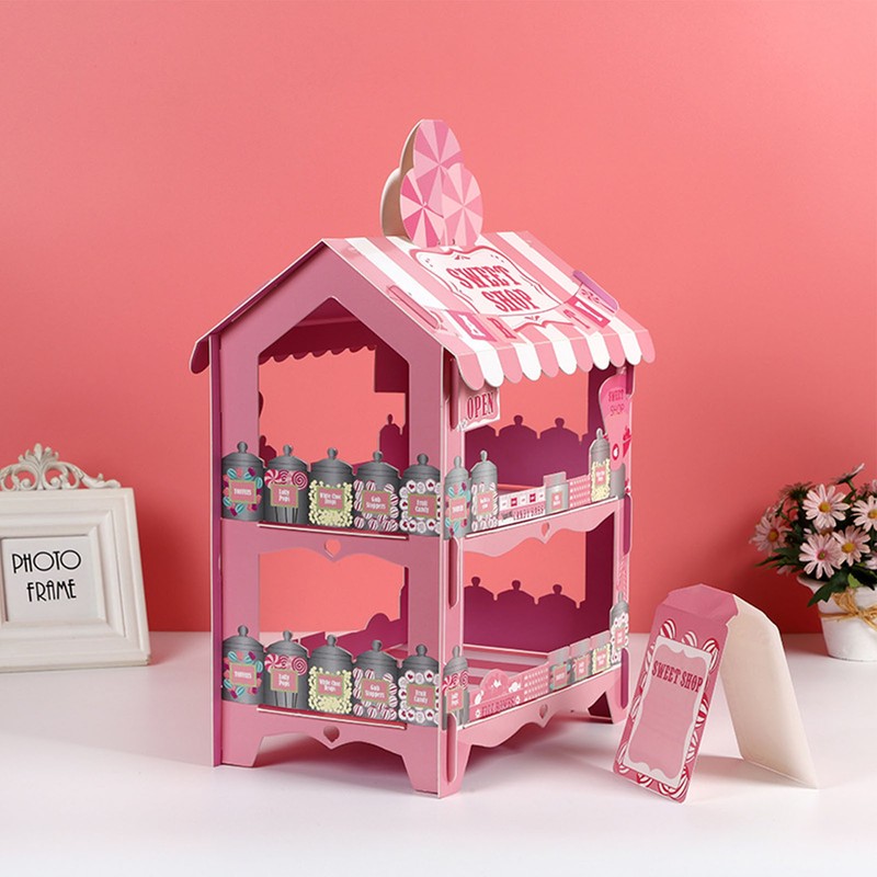 3 Tier Paper Cupcake Stand Cardboard Cupcake Tower Dessert Cupcake