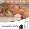 PATIKIL 30ml Glass Empty Roller Bottles, 1 Pcs Leak-Proof Massage