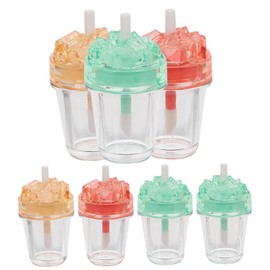 minkissy Tube 7pcs Empty Lip Gloss Containers Bulk Lip Gloss Making Supplies Safe Plastic for DIY Beauty Products