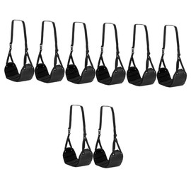 Operitacx 8 Pcs Floor Mat Foot Hammock Rest Airport Essentials Airplane Flight Travel Footrest Airplane Footrest Hammock Travel Foot Rest Portable Foot Rest Travel Accessories for Airplane