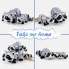3D Printed Raccoon Animal Set with Clip-On Mini Version –