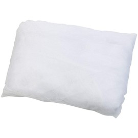 infactory Mosquito Canopy: Wedge-shaped Mosquito Net for Double Beds, 156 Mesh, White (Mosquito Net Travel, Mosquito Net Mobile, Fly Screen)