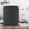 6mm Black Bungee Cord 1/4in 50ft Heavy Elastic Cord for
