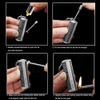 BIASTNR Permanent Match Matchstick Fire Starter - 3 Pack, Keychain