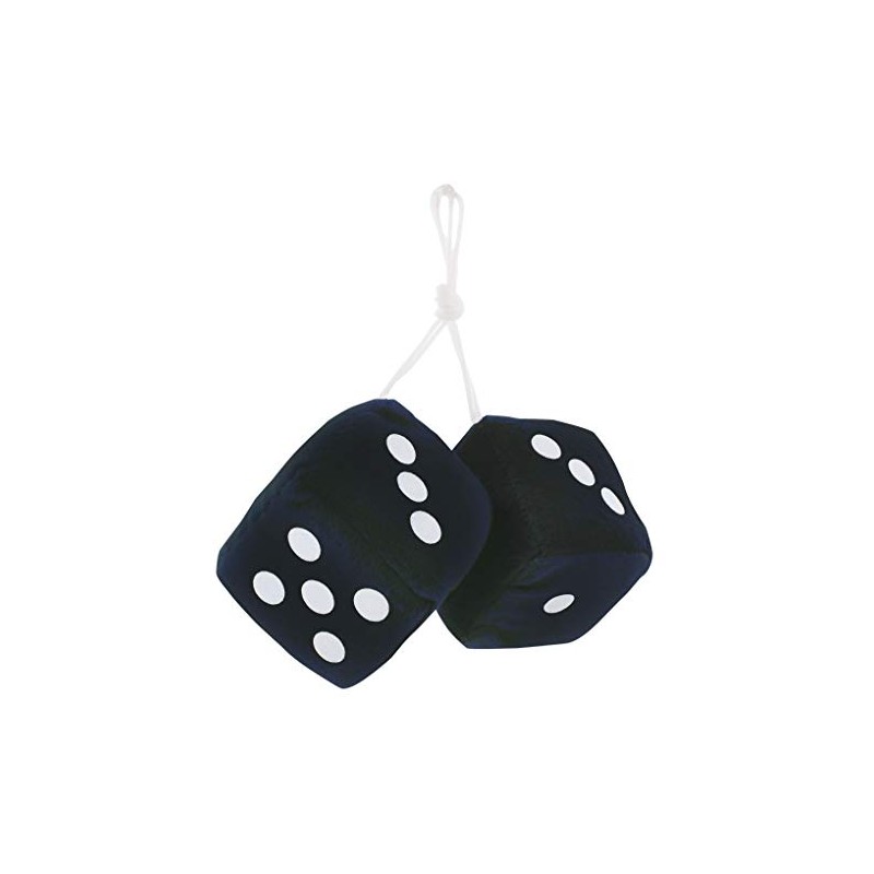 United Pacific C5038K 3" X 3" Classic Fuzzy Dice -