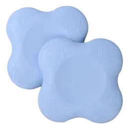 2-Pack Yoga Knee Pad Cushion - Extra Thick Foam Pads for Knees, Elbows, Wrists, Hands, and Head Cushioned Knee Pad for Yoga Non-Slip Yoga Knee Pads Knee Support Pad for Yoga Yoga Knee Pad Set for Joint Comfort High-Density Yoga Knee Cushions (blue)