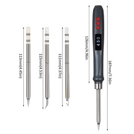 72W T12P Soldering Iron Adjustable Digital Solder Station Equipment SH72 Portable Home Electronics Repair Tool Set US Plug 100-240V